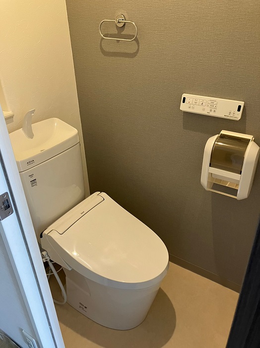 福山市マンショントイレ全面リフォーム工事改装工事アフター