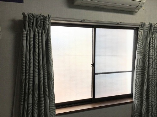 福山市LIXIL『インプラス』で簡単二重窓リフォーム工事前